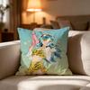 Urusei Y-Yatsura ANIMATION FILM Pillow Case Cushion Cover Soft Washable Pillow Case Multi-Scene For Couch Bed Travel Office Use
