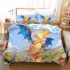 Duvet Cover Pillowcase Bedding Set Cartoon Pokemonzd Kawaii Adult Boy Girl Bedroom Decoration Children Single Double Large Size