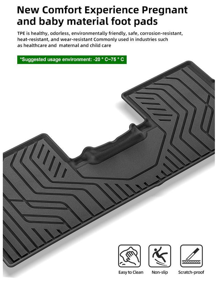 All-Weather TPE Floor Mats & Trunk Mat for 20-24 MG EP RHD Cars