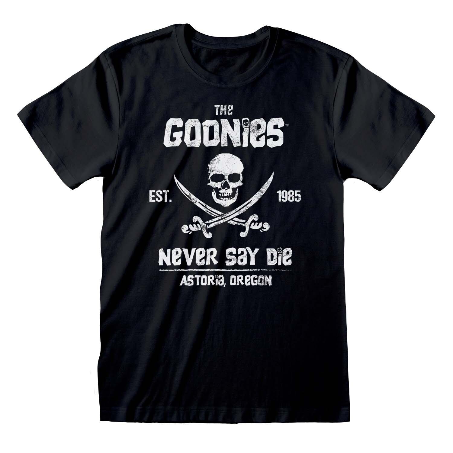 ** The Goonies Never Say Die T-Shirt Mens Womens Tees Top (Plus Size Option) ** XL