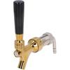 Gold Beer Tap Keg Faucet Adjustable Stainless Steel Brass for 9/12 Caliber Capillaries Connecting,for Bars, Hotels, Restaurants, Home Brew