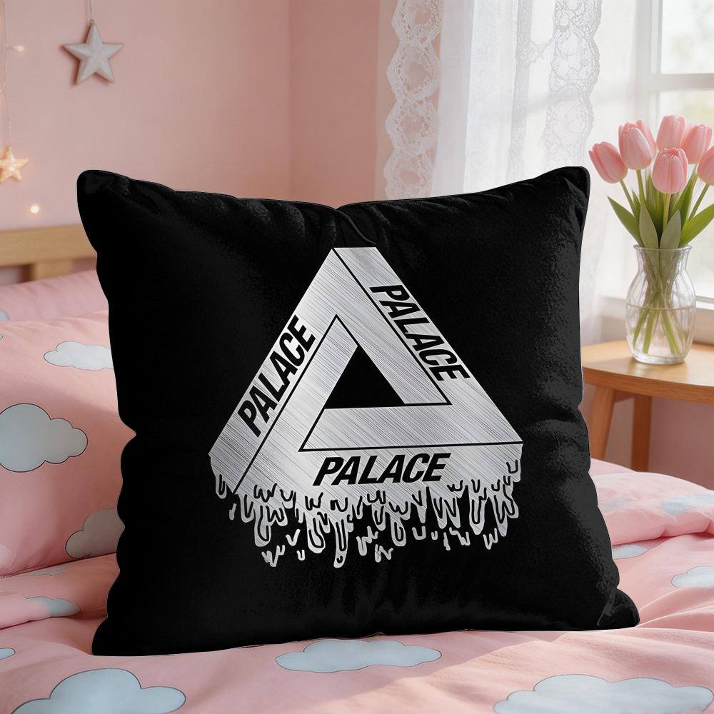 Fashion Cool Brand PPALACEE Cushion Cover Square Short Plush Pillow Case Living Room Sofa Home Decor Funda X