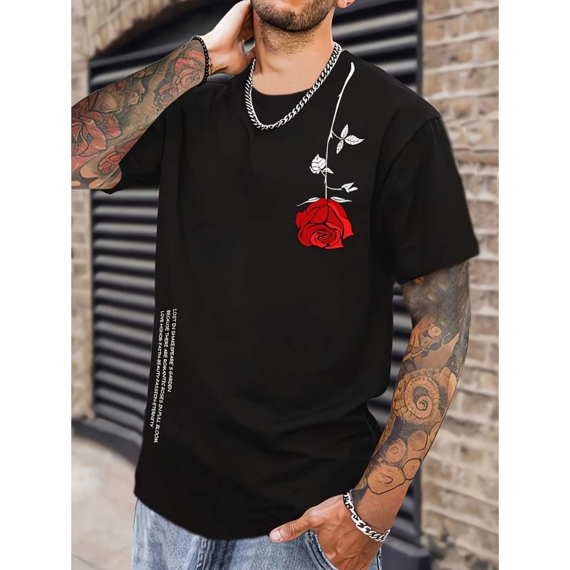Men's Summer Youth Sports Digital Printed 3D Printed Short Sleeved T-shirts