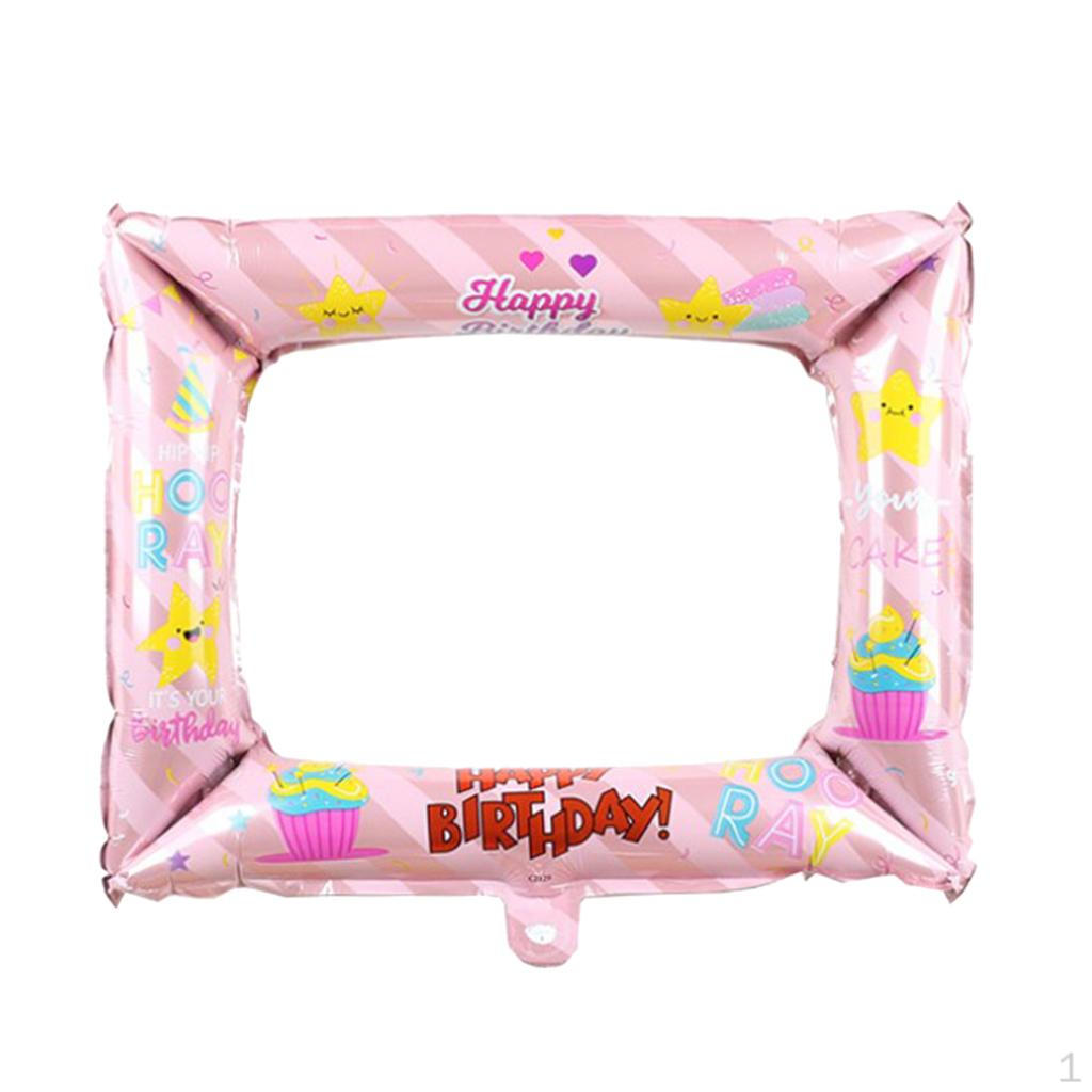 

Birthday Aluminum Balloon for party Decor Pink