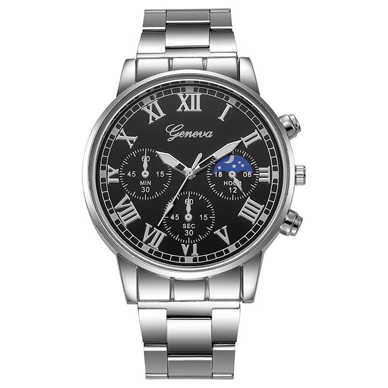 Casual Mens Quartz Watch With Analog And Digital Display For Business And Daily Use