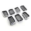 For Jeep Grand Cherokee 2017- Chrome Frame Mesh Front Grille 68317863AA Car Accessories