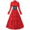 Irish Long Medieval Dress Festivals Cosplay Decoration Costume Set Performance
