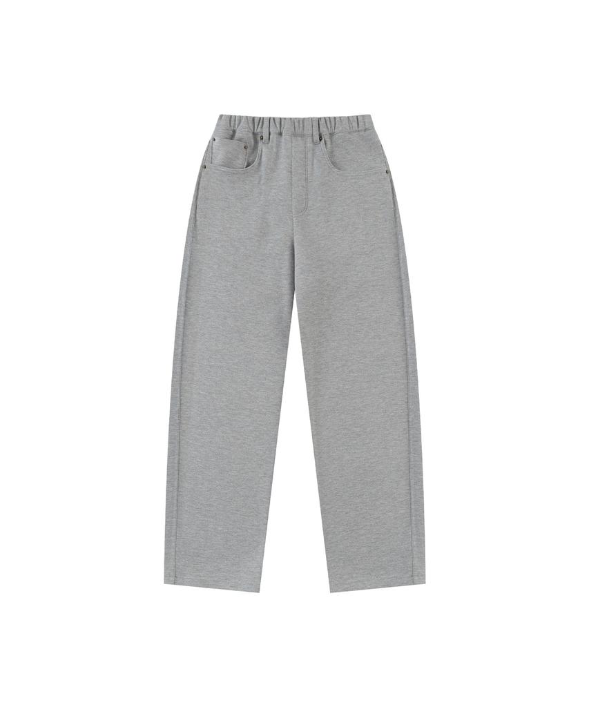 Banwonateullie P3275 Balloon Sweatpants_Melange Gray