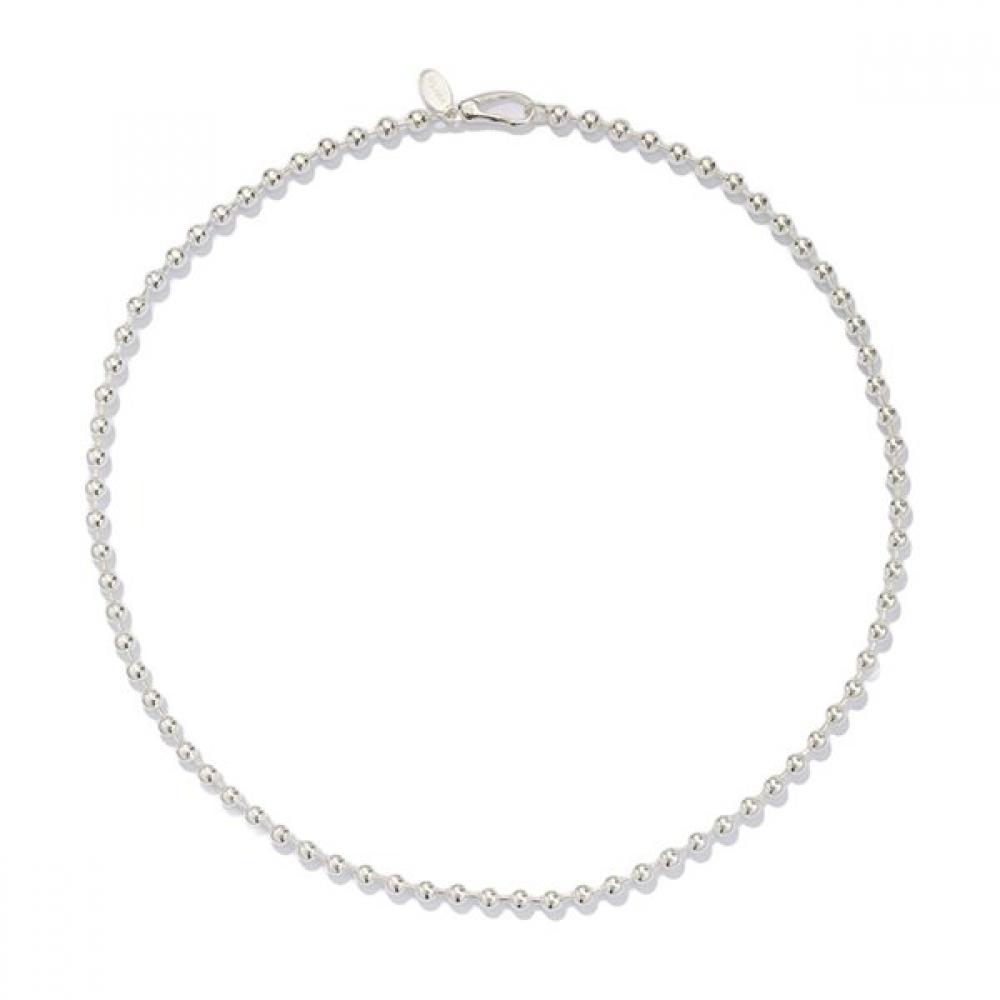 VERTE 925 Silver Gross Corde Necklace   un.Silver.152