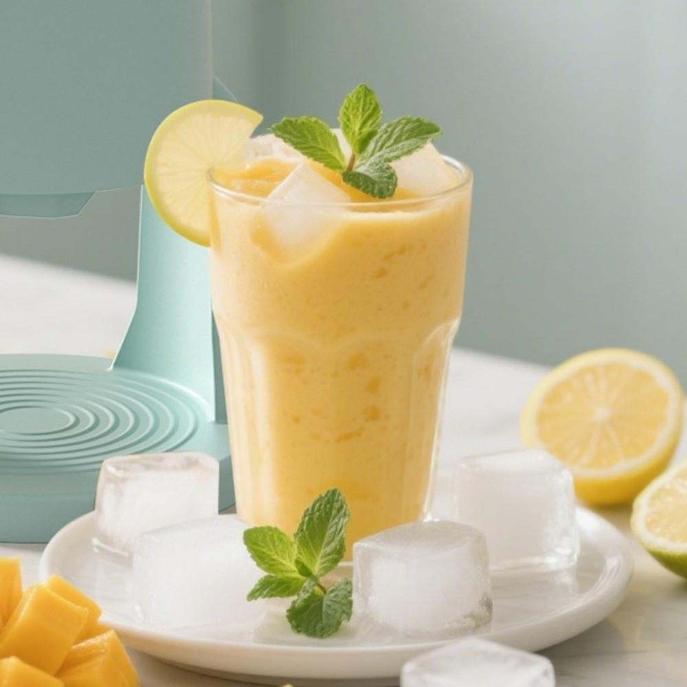 Compact Manual Shaved Ice Machine Portable Ice Slush Machine Ice Cream Machine Children Use
