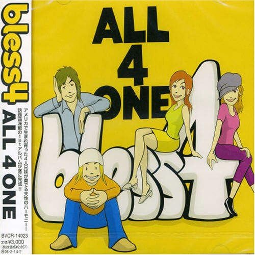 

CD BLESS4 - ALL 4 ONE BVCR14023PROMO Japan ObiJapanese Pop/Rock Used