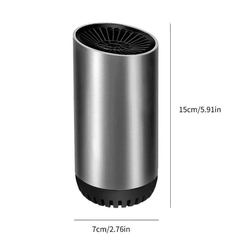 Windshield Fast Heating Defroster Portable Heater Fan Demister Heating Dryer Suction Cup Heater Fan Defogger