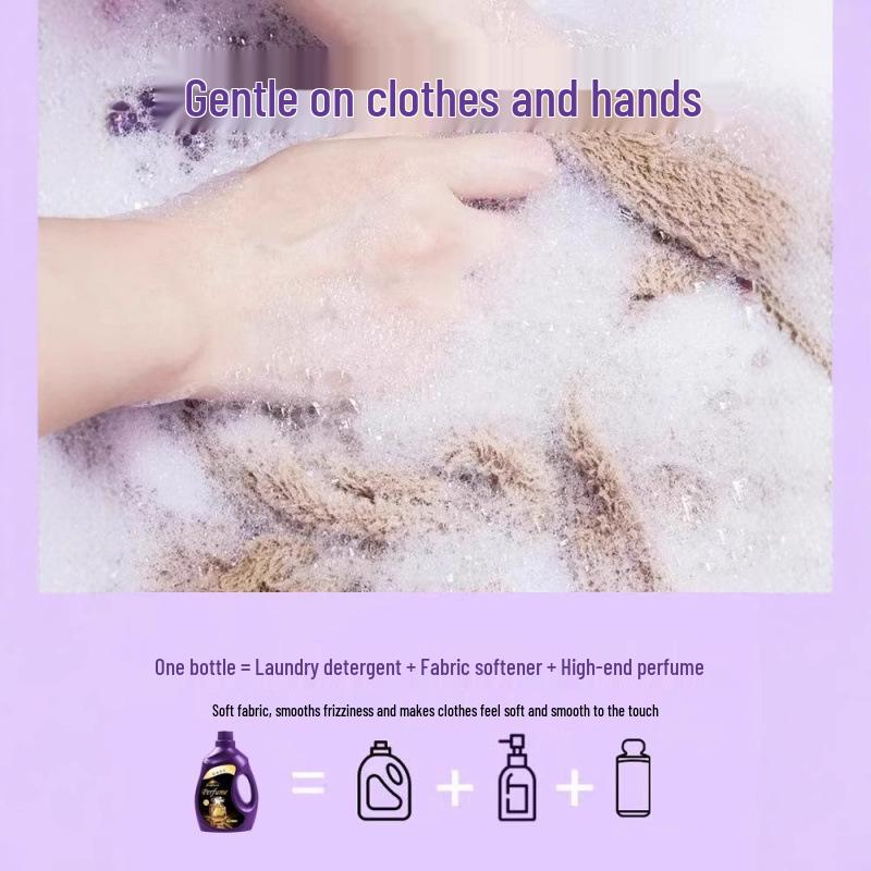 72-Hour Men's Scent Laundry Detergent - Long-Lasting Fragrance & Stain Removal