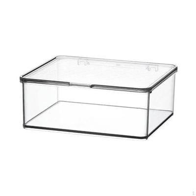 Organizer Bin Tea Cup Storage Box Dustproof Dispenser Sturdy Sundries Saver for
