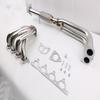 Stainless Steel H22 Exhaust Manifold Header for Honda 92-96 PRELUDE VTEC 2.2L DOHC/VTEC 4CYL H22A1