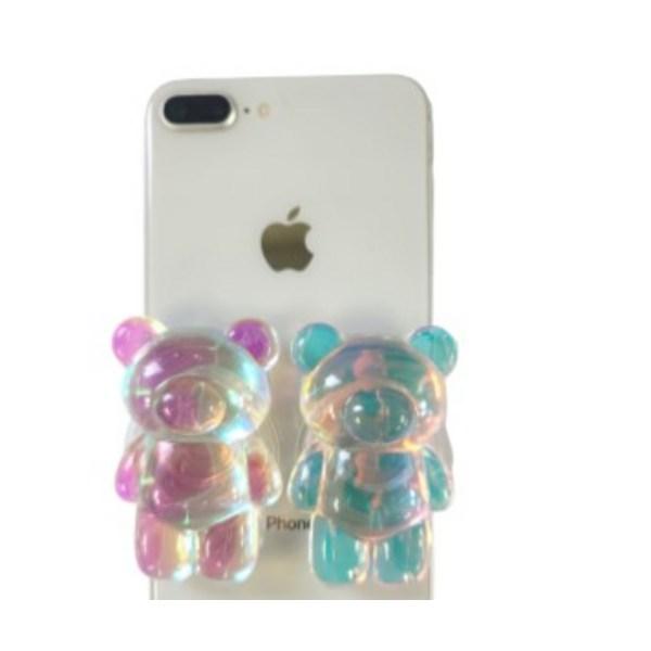 Ours Arc-en-ciel Smart Talk, 1 pièce, rose