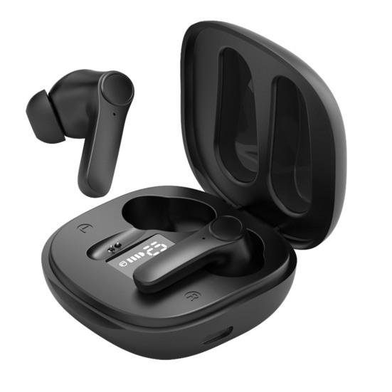 Språkoversetter ørepropper Høy nøyaktighet Stereolyd Sanntidsoversettelse IPX6 Vanntett Instant Translator Trådløse øretelefoner