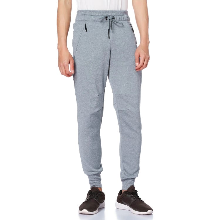 Jordan Knitted Sweatpants Men's Gray Moderate Straight Fit Pants 809475-065