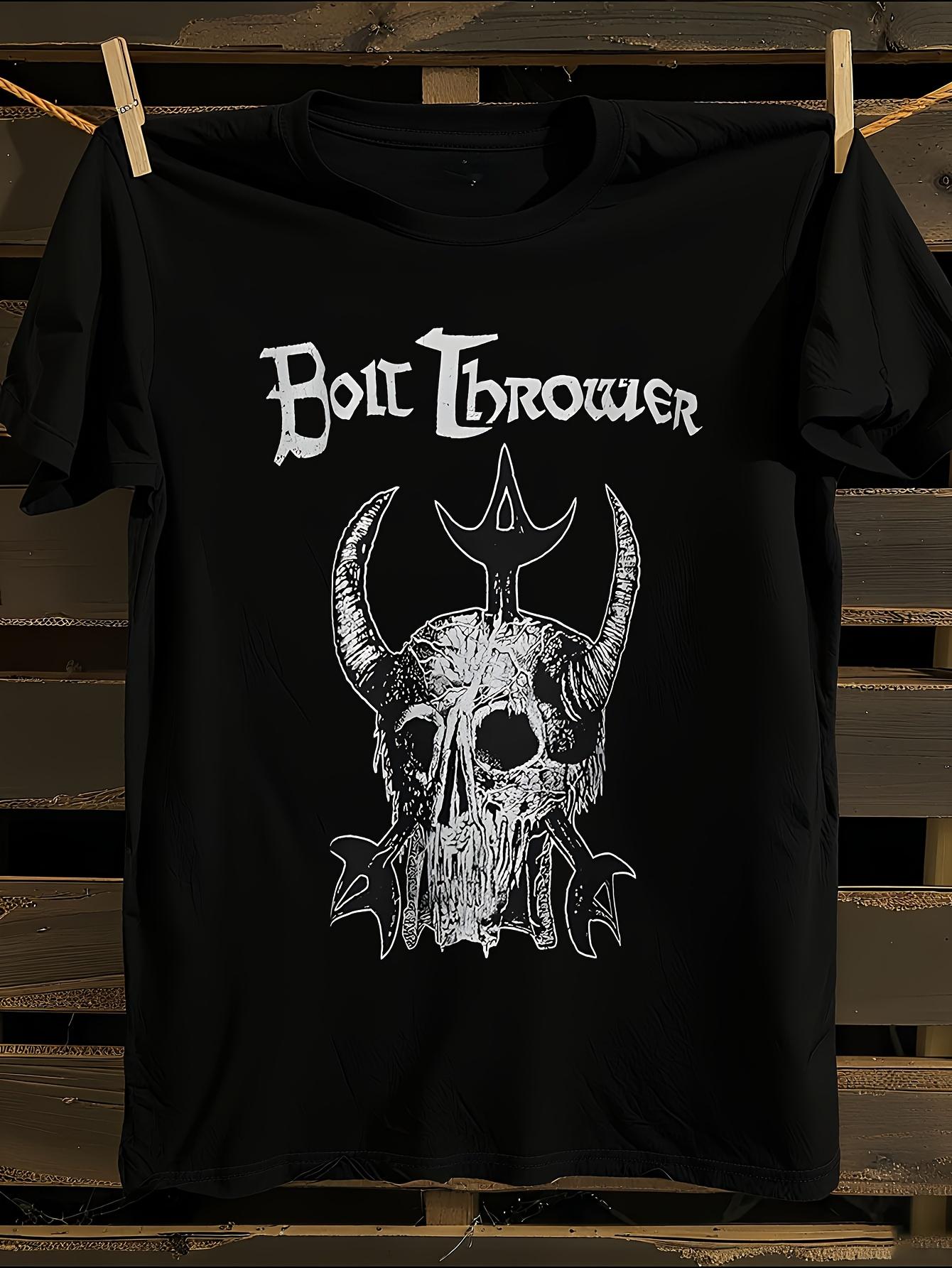 Bolt Thrower Vintage 80s UK Metal Band Graphic T-shirt S