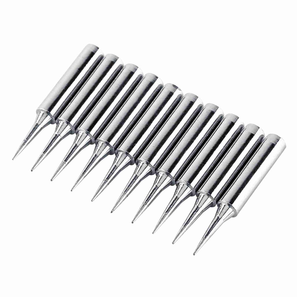 10Pcs Sharp Soldering Replacement Solder Iron Tips Station Tool 900MTI
