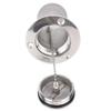 50mm 2in Boat Fuel Deck Filler Polished 316 Stainless Steel Deck Fill Filler for Yachts Speedboats RVs