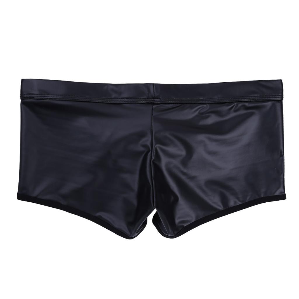 Lingerie da uomo Biancheria intima in lattice Boxer Slip Pantaloncini sexy  in pelle Mutande sexy con O-Rings acquista in modo economico — spedizione  gratuita, recensioni reali con foto — Joom