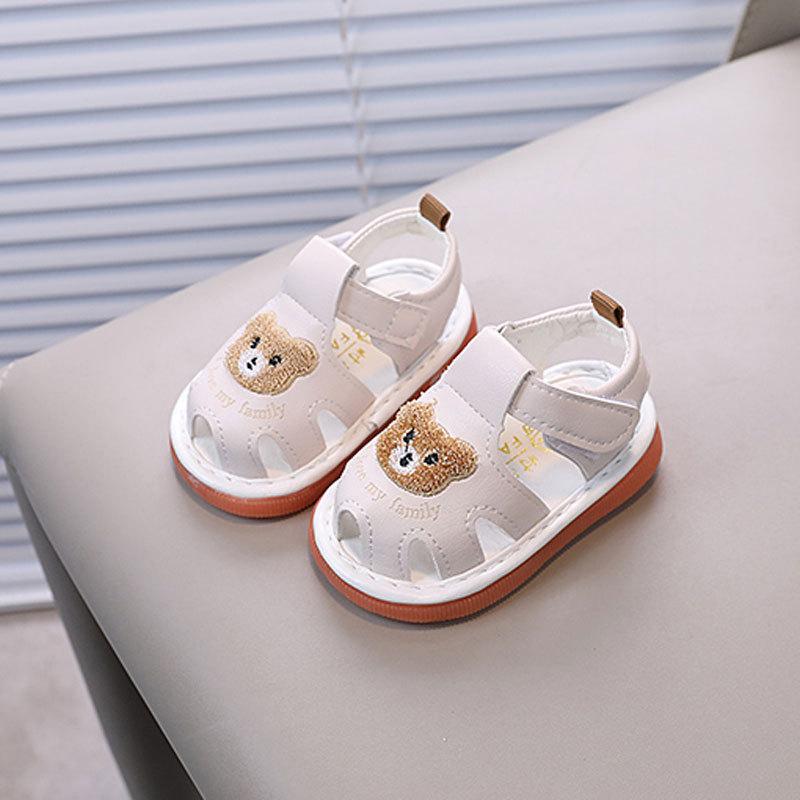 Baby Summer Toddler Soft Sole Shoes With Velcro Closure For Boys And Girls