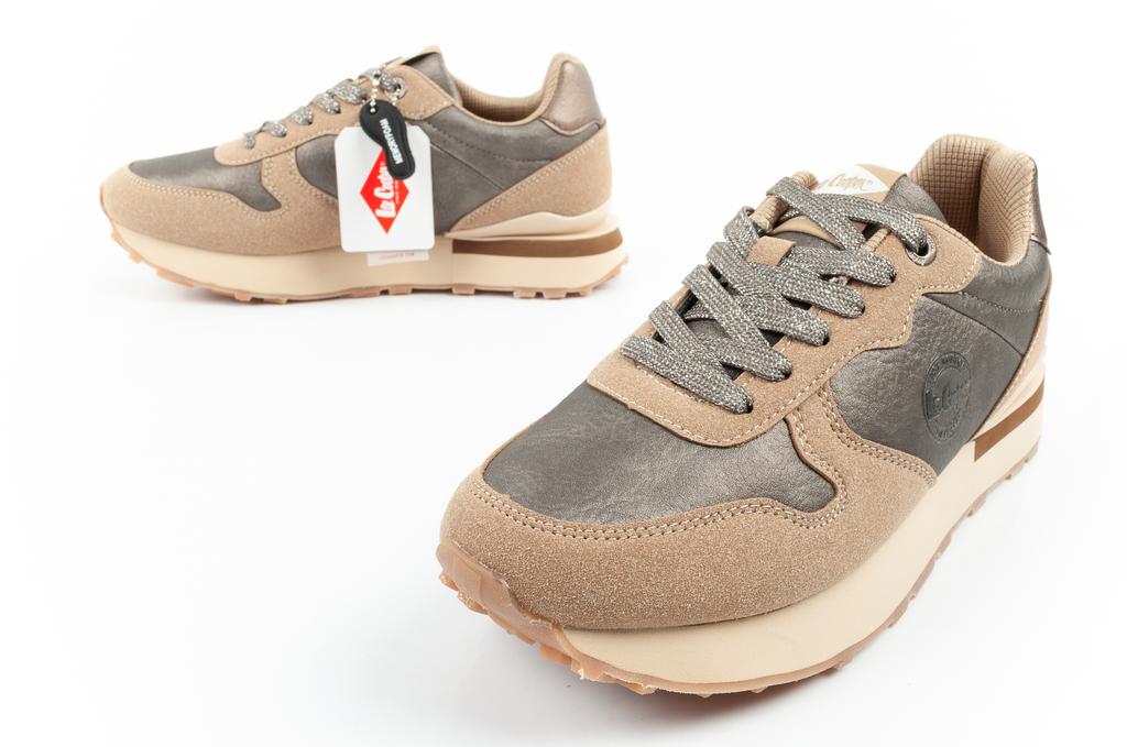 Lee Cooper Synthetic/Memory Foam Taupe [LCJ-25-03-3827L] S.39
