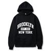 New York Brooklyn 1631 Printed Hoodie Classic Long Sleeve Jacket Daily Casual Autumn/Winter Sweatshirt Street Warmth Sweatshirt