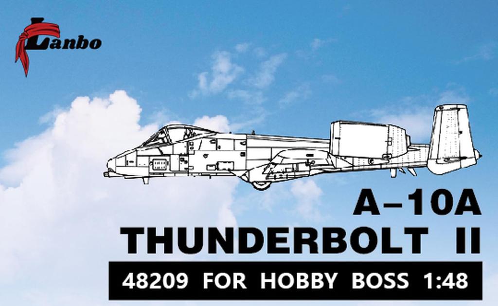 Lambo Models 1/48 A-10A Interior 3D Decal (for Hobby Boss) Plastic Model Decal LNB48209 (Airplane)