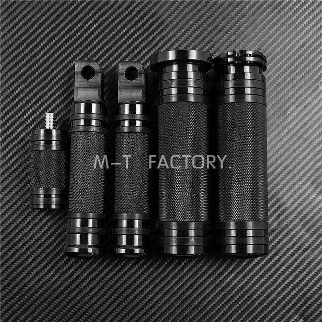Motorcycle 1.25'' Grips + Footrest Foot Pegs Pedal + Shift Nails Peg For Harley Touring Sportster 883 XL Dyna Softail