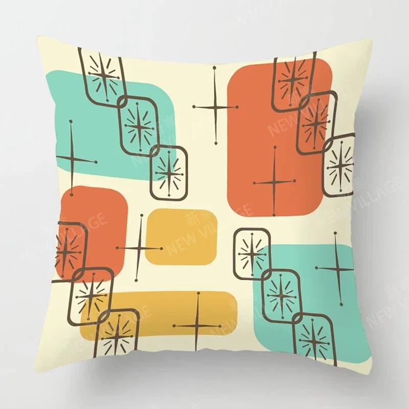 

Скандинавская осенняя домашняя декорация Наволочка для диванной подушки Современная модная L 66x66cm небесно-голубой