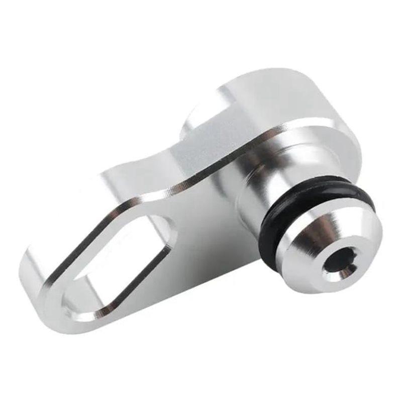 Adjustable Billet Throttle Bracket With 1/8 Inch Billet Adaptor Or Lokar Throttle чёрный