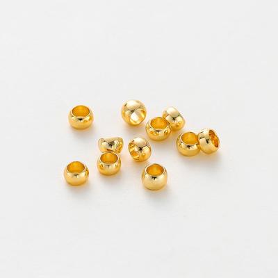14K Gold Filled Beading Clamp with Color Retention, 2mm Jewelry Making Accessory