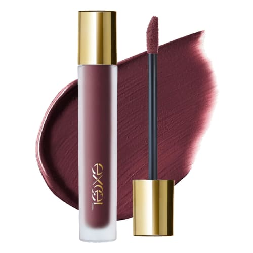 

Excel lip velvetist lv12 lovesick matte lip attractive deep dark ros