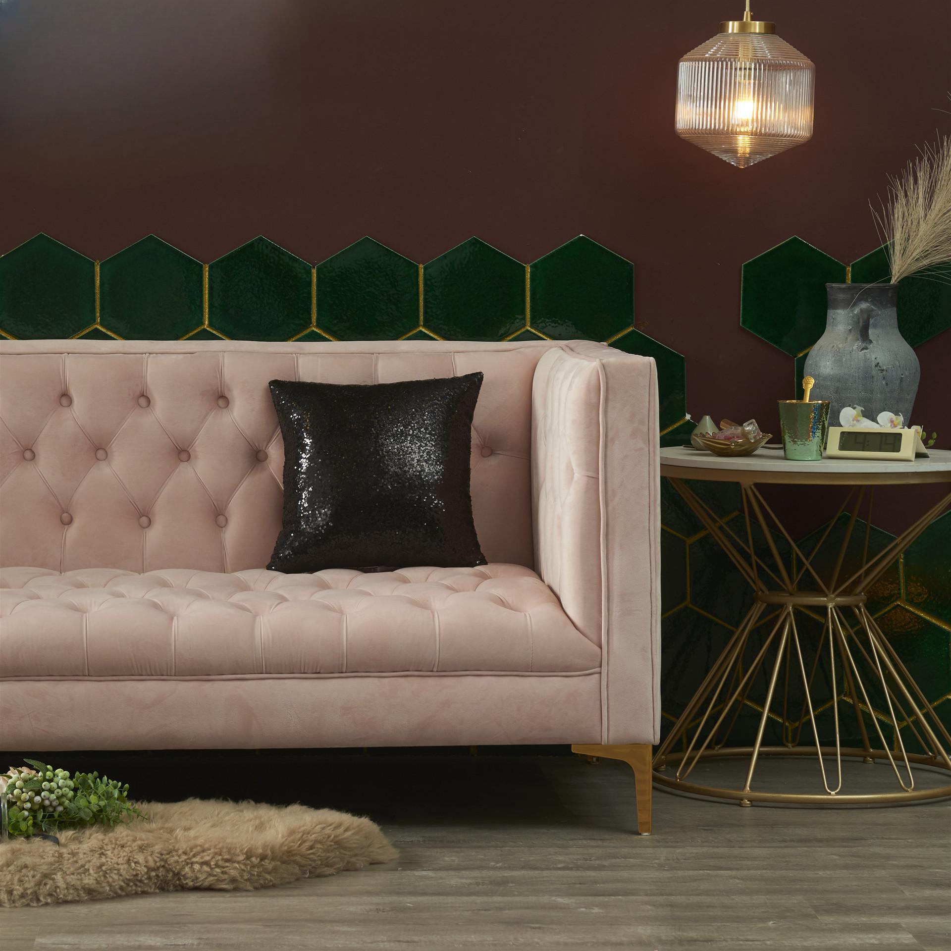 

Золотые наволочки с пайетками, декоративные наволочки для дивана, кровати, гостиной, рождественские наволочки с пайетками 40X40cm-2pcs чёрный