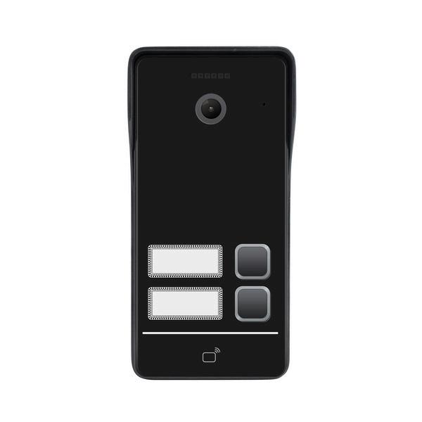 Hiwink HW-FV5206 2K IP Video Door Phone with Face Palm Recognition IC NFC Access Control IR Night Vision Doorbell
