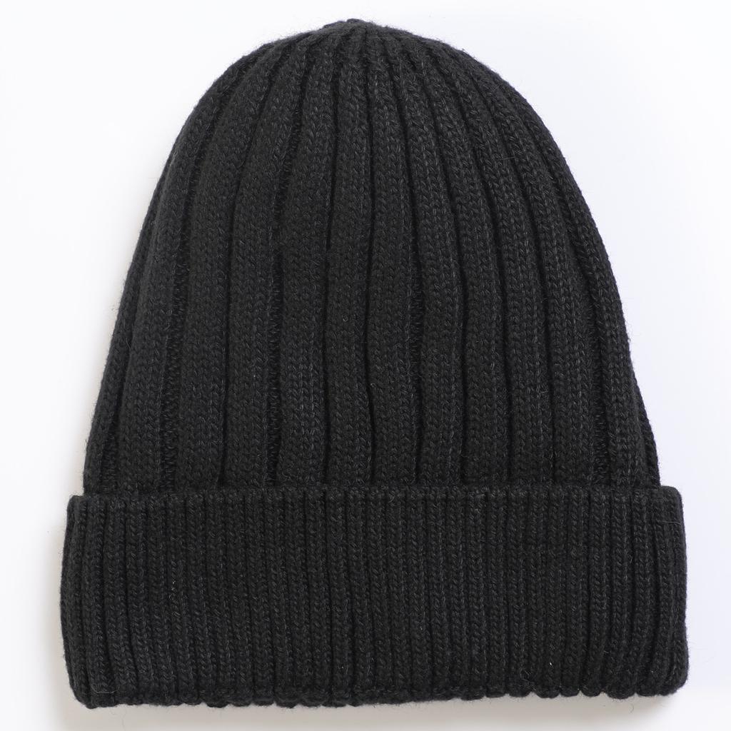 Fleece Thickened Straight Knitted Pullover Cap for Autumn and Winter Wool Thread Warm Cycling Ear Protection Cap