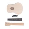 DIY Ukulele-Bausatz 23 Zoll Handbemalter Pappelholz-Hals Konzertukulele für Kinder