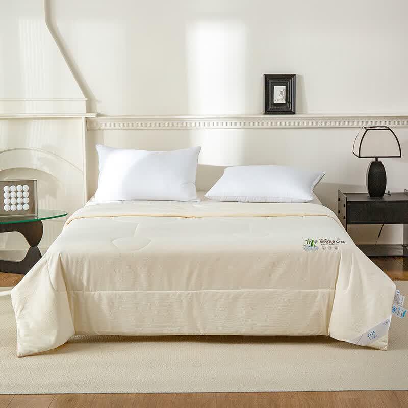 FIRS Washed Cotton & Ice Silk Breathable Summer Quilt