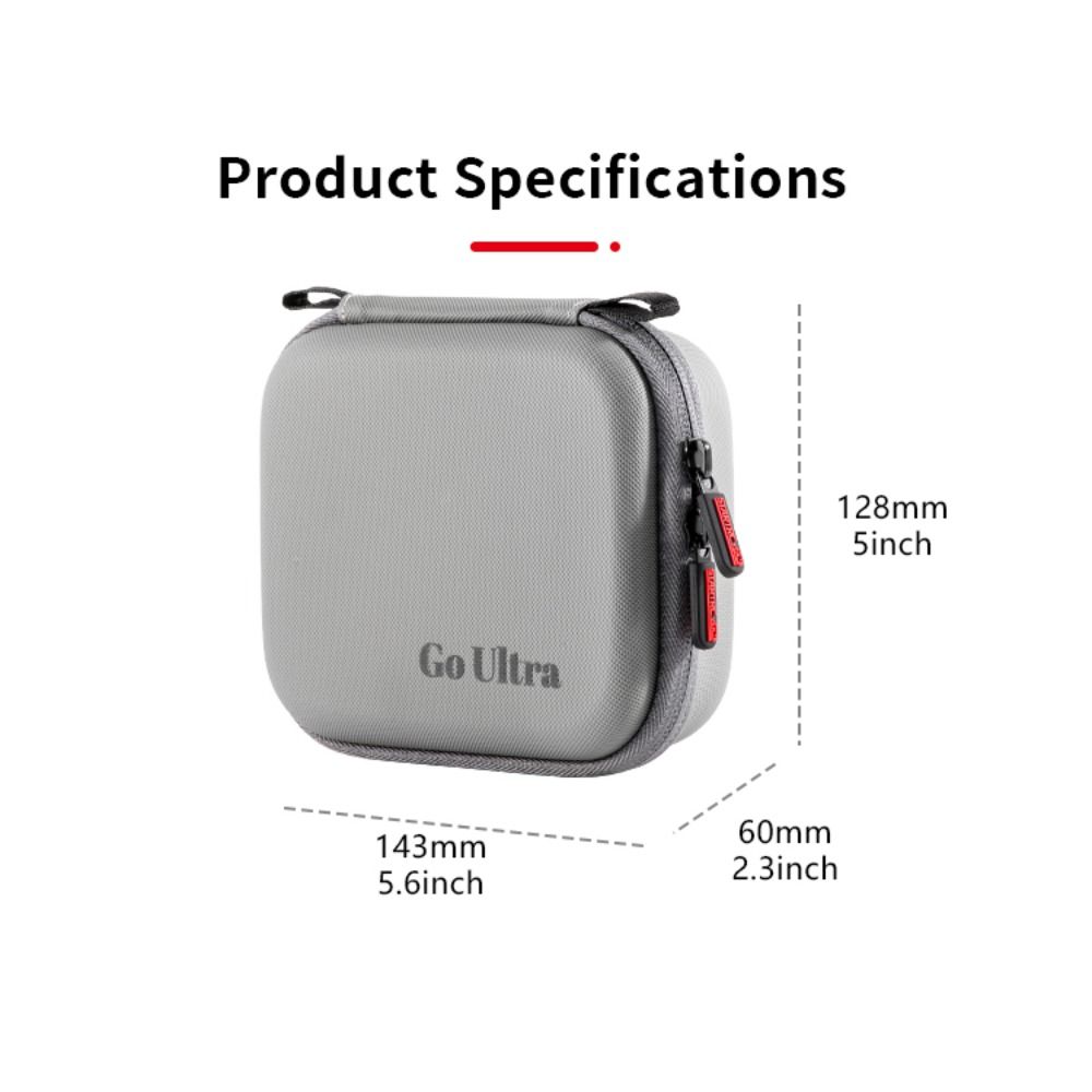 Portable Storage Bag Protective Mini Body Handbag for Insta360 Go Ultra Camera Accessories