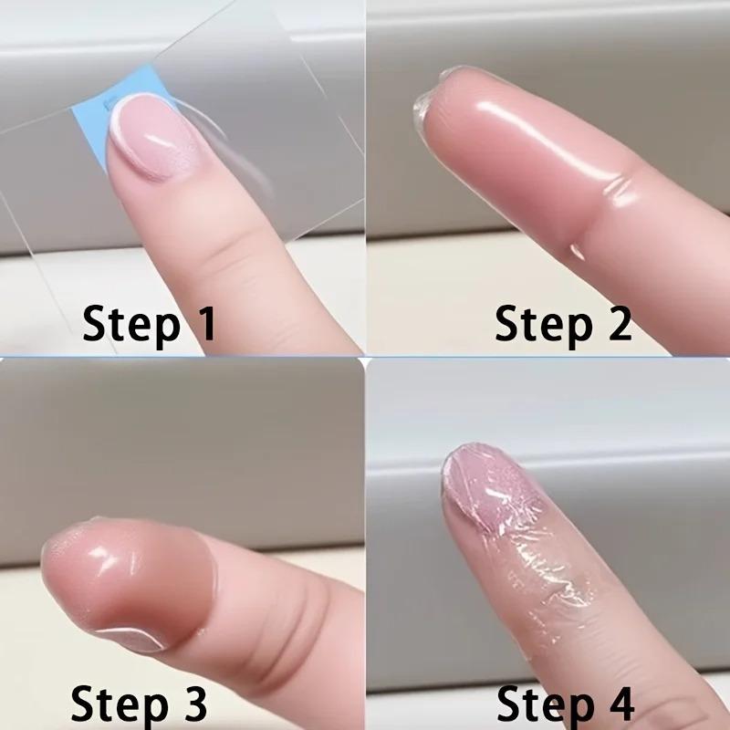 Finger-Anti-Riss-Tape, Antiallergische Verletzungs-Fingerschutzabdeckung, Transparentes Selbstklebeband, Abriebfeste Fingerabdeckung