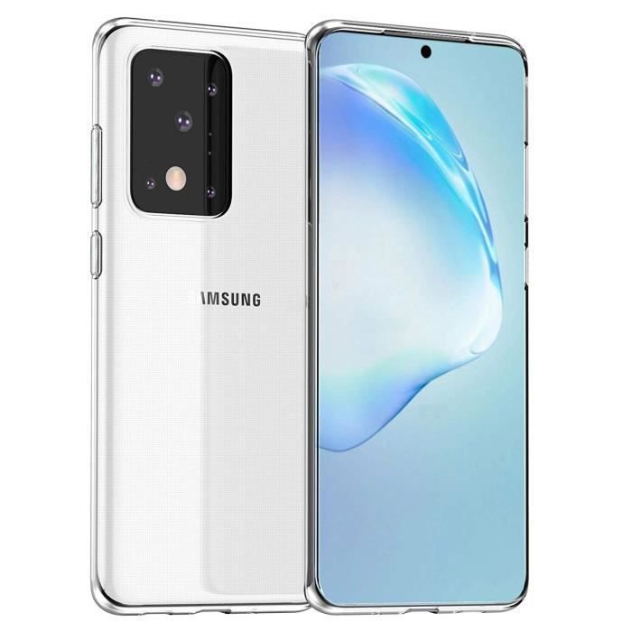 Coque pour Samsung S20 Plus - DESTINATION TELECOM - Souple - Transparent - Silicone gel - Élégant