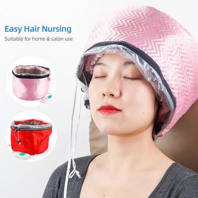 Bonnet chauffant pour traitement thermique des cheveux SPA Sèche-cheveux Soin Steamer Hat