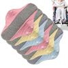 6pc Reusable Leak Proof Sanitary Pads Menstrual Cloth Pads Washable Breathable Period HeavyFlow Night Use Elderly Underwear Pad