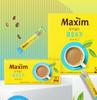 Maxim Mocha Gold Zero Sugar – 50 Sticks | Korean 3-in-1 Coffee Mix | No Sugar, Full Flavor