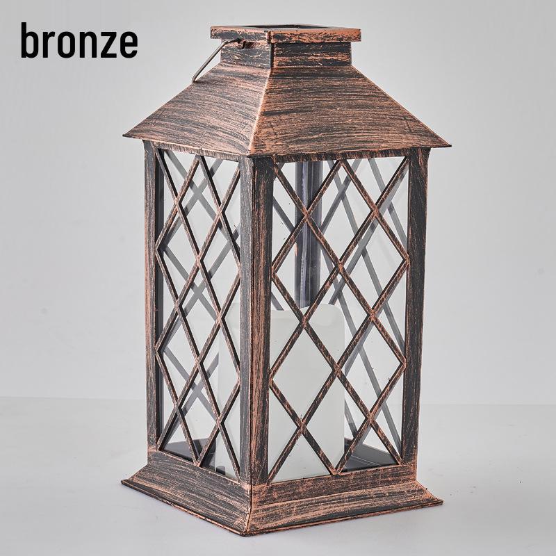 

Уличный ретро солнечный фонарь-свеча для сада и газона