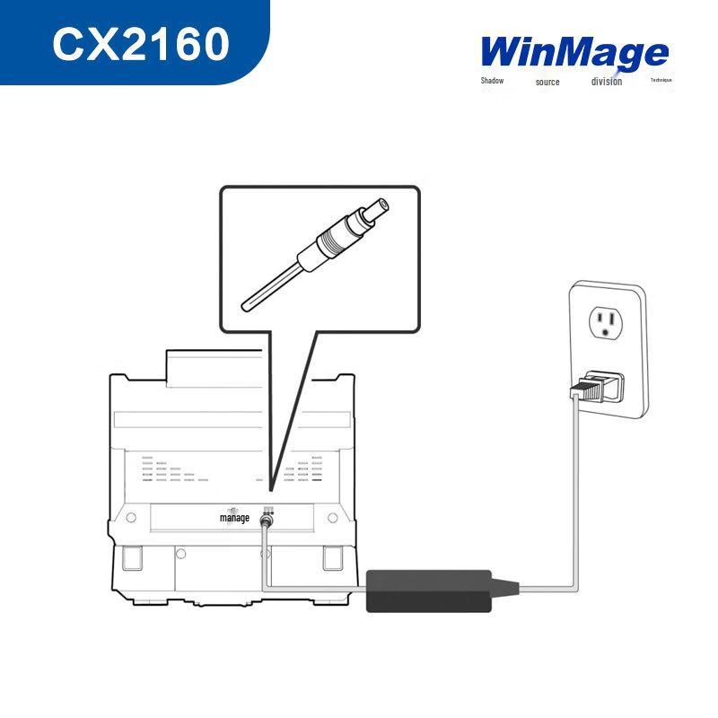 Yingsource CX2160+FB60 Color Dual-Platform Scanner CN plug (adapter included)