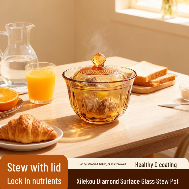 

Cilock Glass Stew Pot with Lid