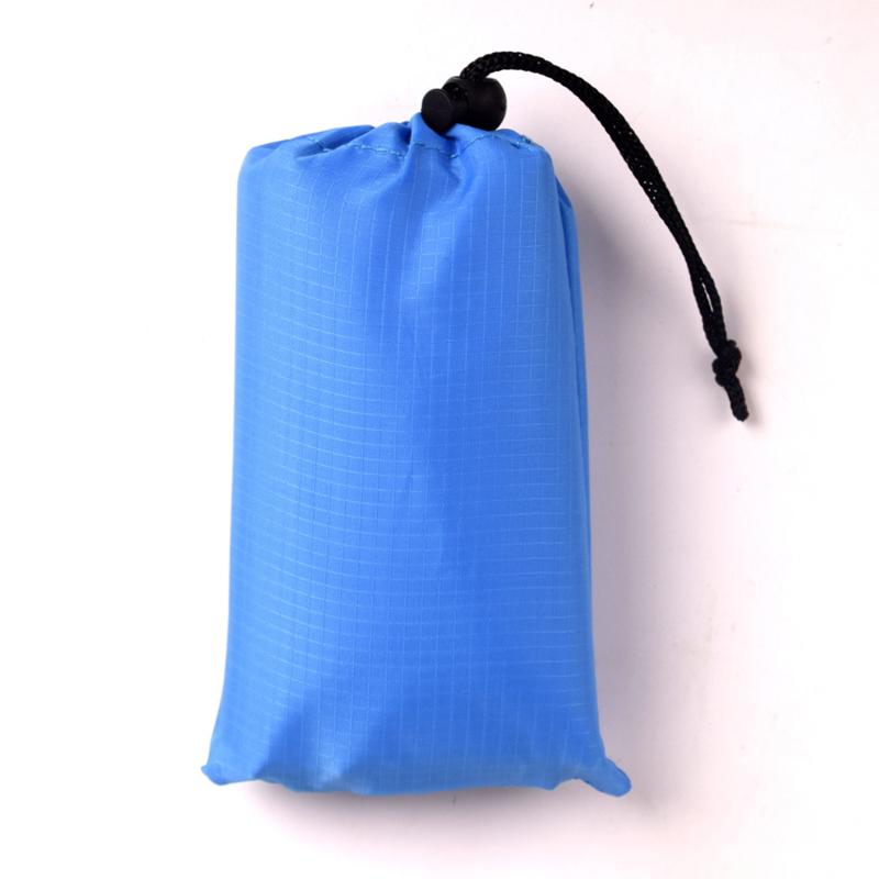 Telo da campeggio impermeabile per picnic, parasole, tenda multifunzionale, amaca, tenda da sole, accessori per escursioni, colore unito